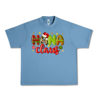 Pebble Blue nana claus Urban Heavy Tee - MaliasSmallBusiness