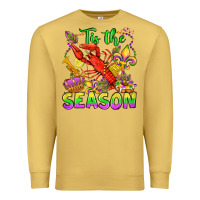 Antique Gold tis the season mardi gras olivia Premium Sweatshirt - OliviaCreatesArt