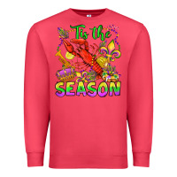 Cardinal tis the season mardi gras olivia Premium Sweatshirt - OliviaCreatesArt
