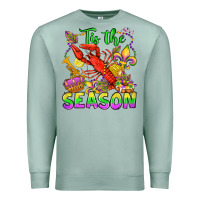 Seafoam tis the season mardi gras olivia Premium Sweatshirt - OliviaCreatesArt