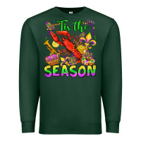 Sports Green tis the season mardi gras olivia Premium Sweatshirt - OliviaCreatesArt