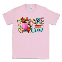 Bubblegum Pink daycare crew Classic Tee - NancyCooperArtShop