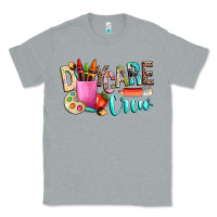 Heather Grey daycare crew Classic Tee - NancyCooperArtShop