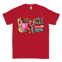 Red daycare crew Classic Tee - NancyCooperArtShop