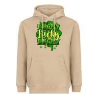 Mushroom lucky lucky lucky clover St. Patrick's Heavyweight Hoodie - HowdyJamesFarm