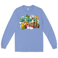 Colony Blue Grow In Faith Long Sleeve Tee - LillyAllenDesigns