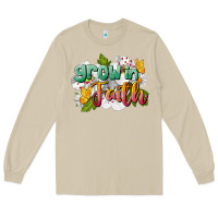 Mushroom Grow In Faith Long Sleeve Tee - LillyAllenDesigns