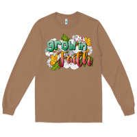 Toasted Coconut Grow In Faith Long Sleeve Tee - LillyAllenDesigns