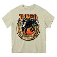 Mossy rodeo Heavy Core Tee - JahusDesignShop