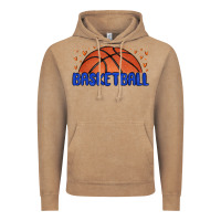 Vintage Coffee basketball Vintage Hoodie - MaliasSmallBusiness