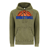 Vintage Olive basketball Vintage Hoodie - MaliasSmallBusiness