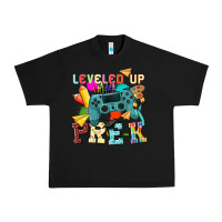 Black leveled up pre k Urban Heavy Tee - NancyCooperArtShop