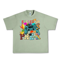 Oil Green leveled up pre k Urban Heavy Tee - NancyCooperArtShop