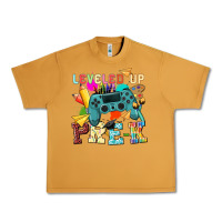 Peanut Butter leveled up pre k Urban Heavy Tee - NancyCooperArtShop
