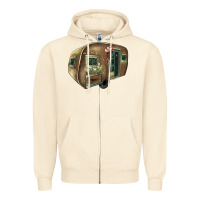 Sandshell Caravan Zipper Hoodie - HowdyJamesFarm