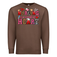 Chestnut nursing is a work of heart Premium Sweatshirt - OliviaCreatesArt