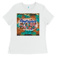 White american babe Ladies Tee - Artiststas