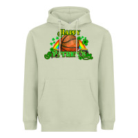 Matcha St. Patrick's Day Basketball Heavyweight Hoodie - HowdyJamesFarm
