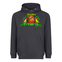 Smoke St. Patrick's Day Basketball Heavyweight Hoodie - HowdyJamesFarm