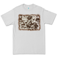 Dove Grey cowhide background Premium Tee - AdoDesignShop