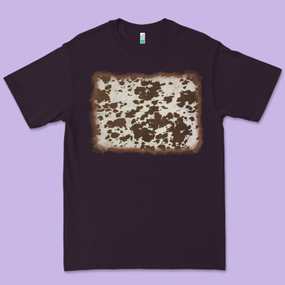 Cowhide Background Premium Tee Designed By Adodesignshop