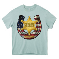 Arona sheriff american flag Heavy Core Tee - JahusDesignShop