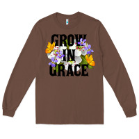 Chestnut Grow In Grace Long Sleeve Tee - LillyAllenDesigns