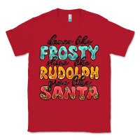 Red dance like frosty shine like rudolph give like san Classic Tee - MaliasSmallBusiness
