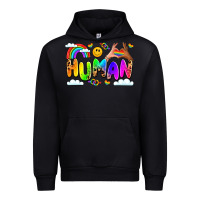 Black human pride Urban Hoodie - LillyAllenDesigns