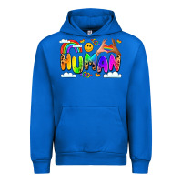 Cobalt human pride Urban Hoodie - LillyAllenDesigns