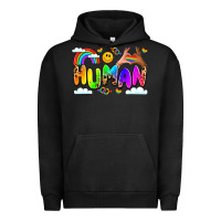 Pigment Black human pride Urban Hoodie - LillyAllenDesigns