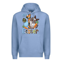 Colony Blue My first Easter Boy Easter Day Premium Hoodie - HowdyJamesFarm