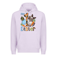 Lilac My first Easter Boy Easter Day Premium Hoodie - HowdyJamesFarm