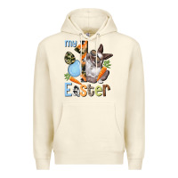 Sandshell My first Easter Boy Easter Day Premium Hoodie - HowdyJamesFarm