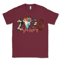 Burgundy 2023 senior bull skull Classic Tee - JahusDesignShop