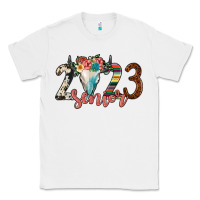 White 2023 senior bull skull Classic Tee - JahusDesignShop
