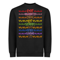 One Hundred Days Of School And Still Loving It! Heavyweight Sweatshirt | Teevron