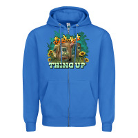 True Royal Back that thing up Zipper Hoodie - HowdyJamesFarm