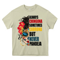 Mossy always chingona sugar skull Heavy Core Tee - BundleAndBundleShop