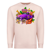 Pale Pink mardi gras truck olivia Premium Sweatshirt - OliviaCreatesArt