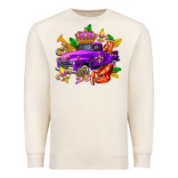 Sandshell mardi gras truck olivia Premium Sweatshirt - OliviaCreatesArt