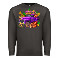 Smoke mardi gras truck olivia Premium Sweatshirt - OliviaCreatesArt
