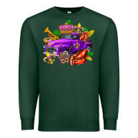 Sports Green mardi gras truck olivia Premium Sweatshirt - OliviaCreatesArt