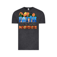 Vintage Black faith can move mountains Vintage Tee - MaliasSmallBusiness