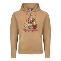 Vintage Camel merry bookmas christmas book tree Vintage Hoodie - MaliasSmallBusiness