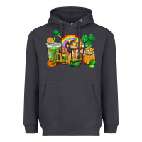 Smoke St. Patricks coffee cups Heavyweight Hoodie - HowdyJamesFarm