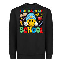 Black 100 days of school Heavyweight Sweatshirt - Artiststas