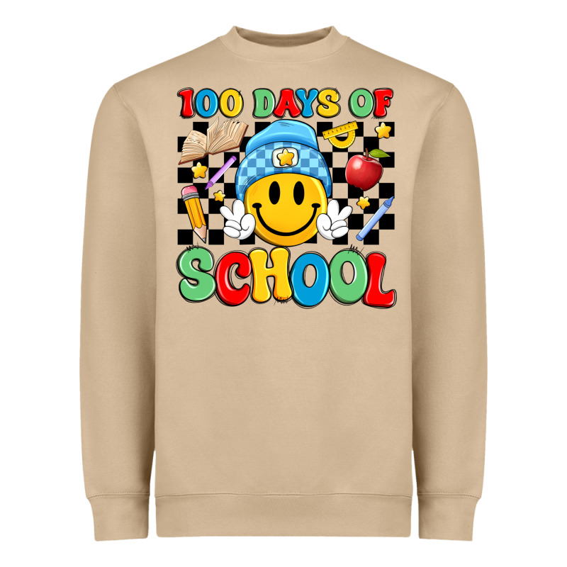 100 Days Of School Heavyweight Sweatshirt by Artiststas | Teevron