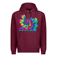 Burgundy senior 2022 Premium Hoodie - JahusDesignShop