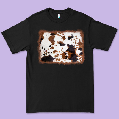 Cowhide Background Premium Tee Designed By Adodesignshop